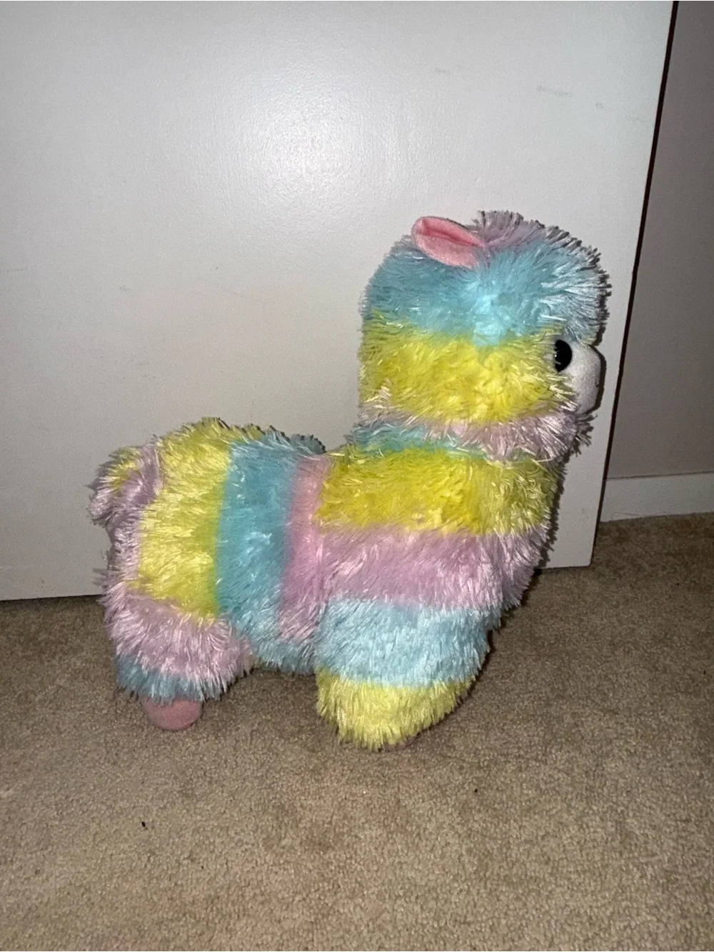 Amuse Alpacasso Rainbow Plush